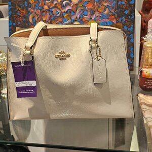 White Authentic Coach Bag